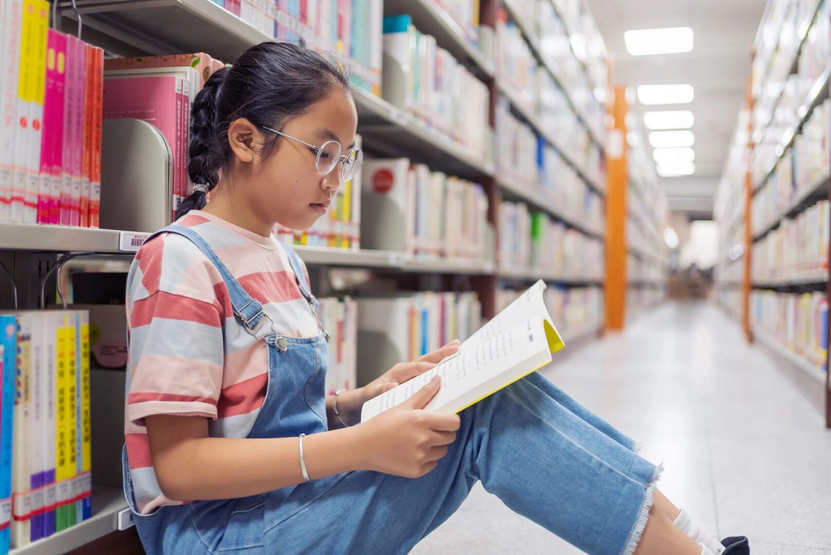 kids reading science books